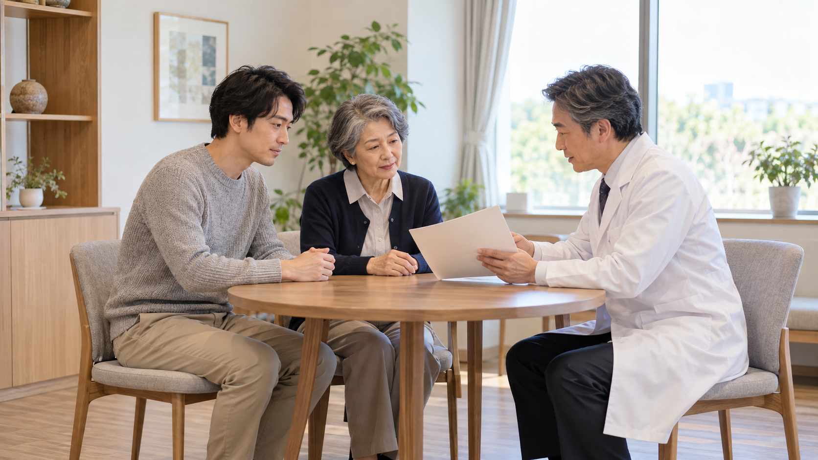 美容医療の説明書・同意書を読むときに確認したいことを相談・確認するイメージ
