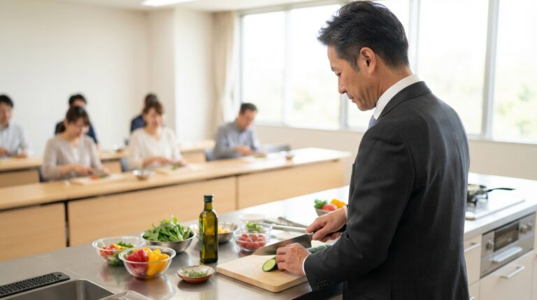 健康的な生活習慣を心がける日本人の女性